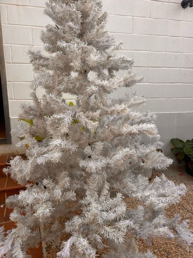Albero di Natale Bianco 2.10m