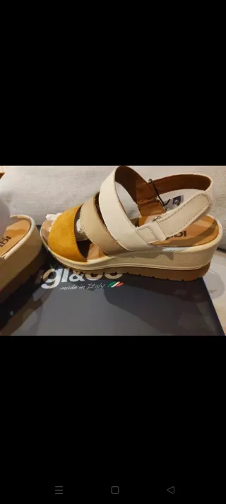 Sandali Igi&Co Tg 38 Beige/Giallo