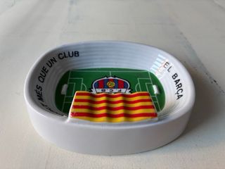 Cenicero Porcelana Camp Nou FC Barcelona
