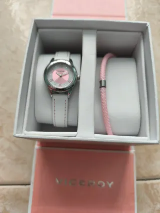 Conjunto Viceroy Reloj y Pulsera Niña Rosa