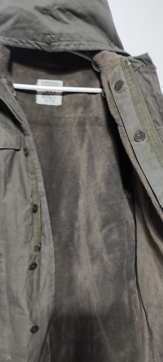 Parka verde militar ejercito alemán VAN MEHLER AG.