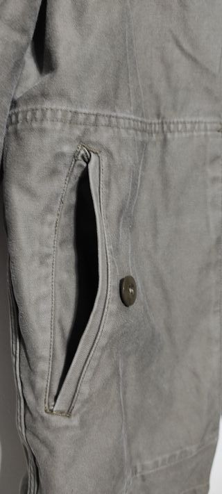 Parka verde militar ejercito alemán VAN MEHLER AG.