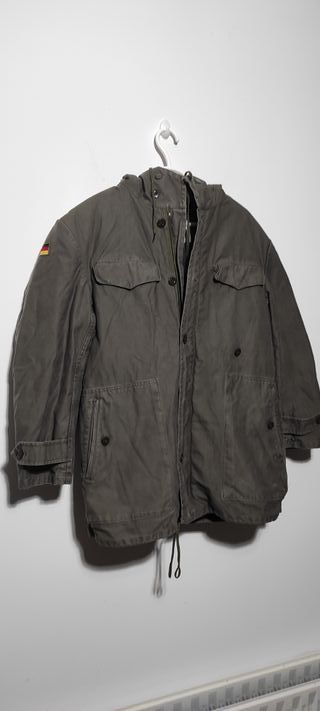 Parka verde militar ejercito alemán VAN MEHLER AG.