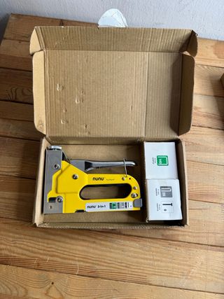 Grapadora Manual Rapid NUNU 3 en 1