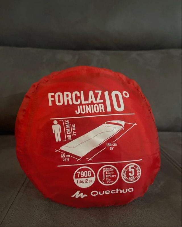 Saco de dormir Quechua Forclaz Junior 10°