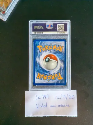 Carta Pokémon Dragonite EX Evolutions PSA 10