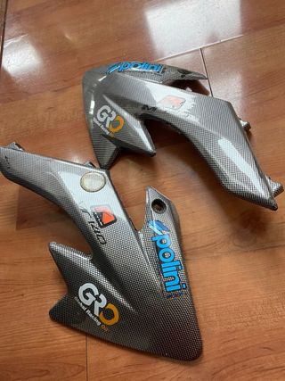 Cachas Delanteras Pit Bike Carbono