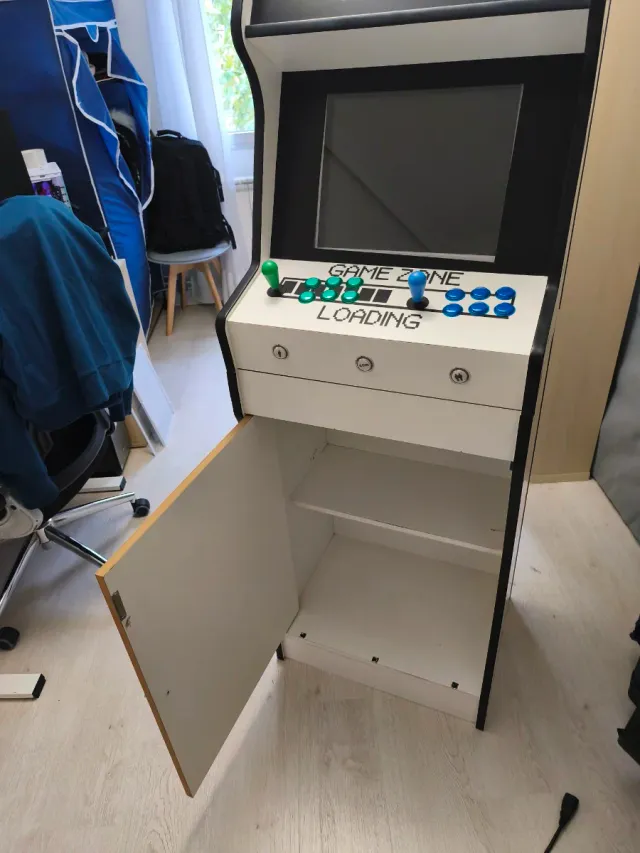 Bartop Arcade Casera (solo caja + complementos)