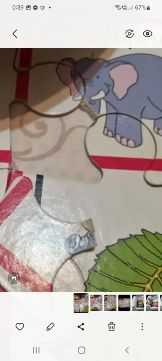 Puzzle infantil ABC vintage