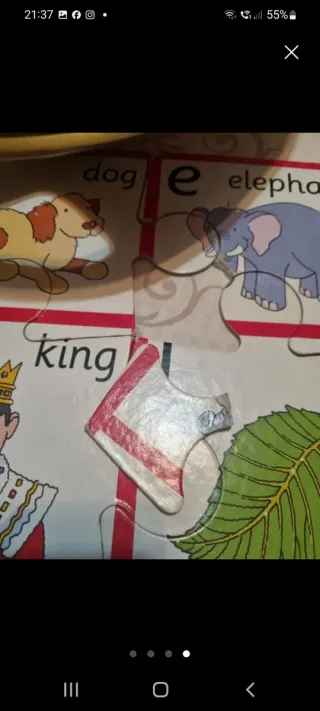 Puzzle infantil ABC vintage