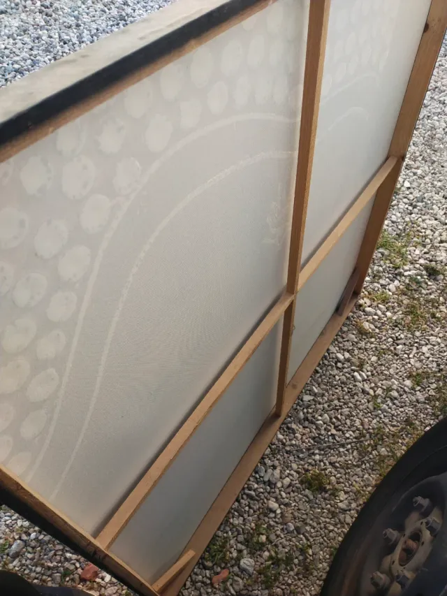 Juego 2 Cuadros Buda Dorado