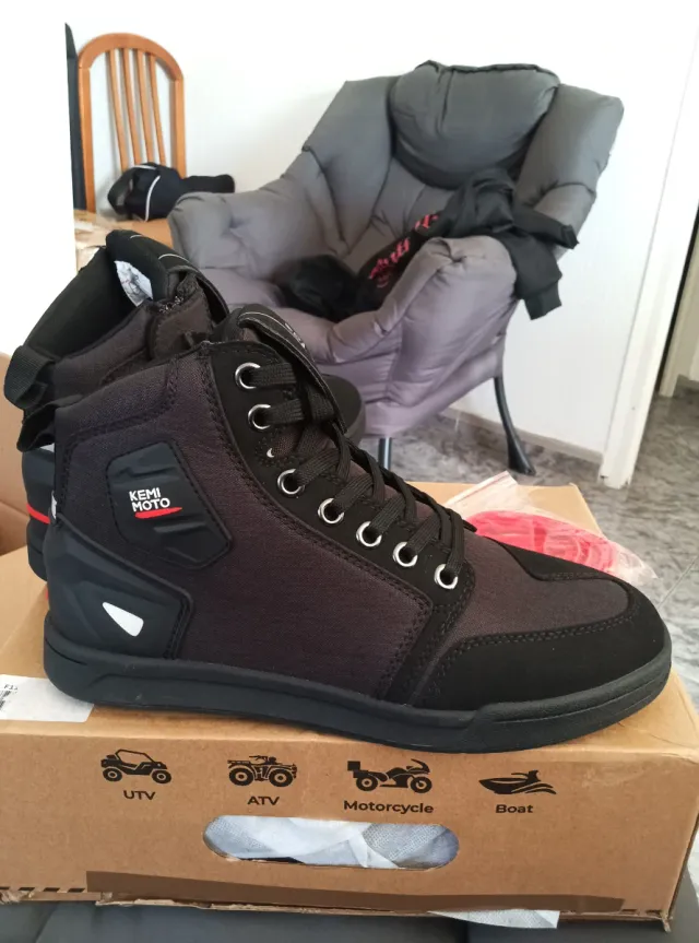 Botas de moto KEMIMOTO hombre