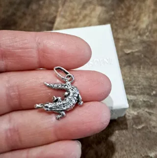 Colgante Cocodrilo Plata Giovanni Raspini