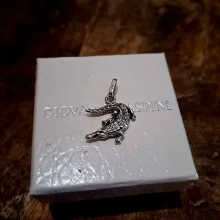 Colgante Cocodrilo Plata Giovanni Raspini