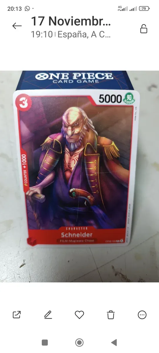 Carte One Piece: Mary Geoise, Maria Onion Bear, P