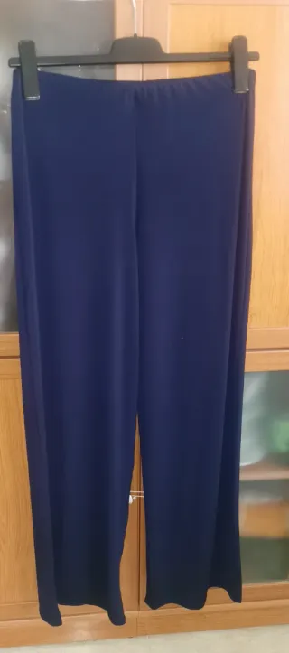 36/38/40 Pantalones anchos elásticos