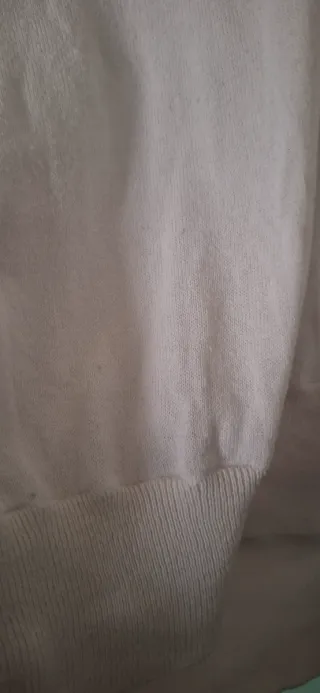 Sottogiacca panna misto cachemire