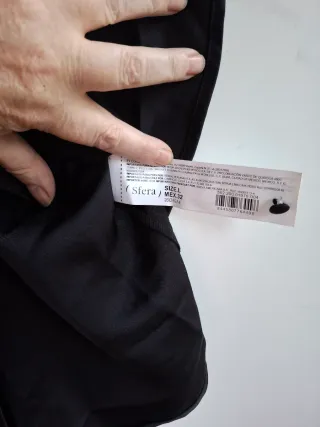 Top lencero negro con encaje