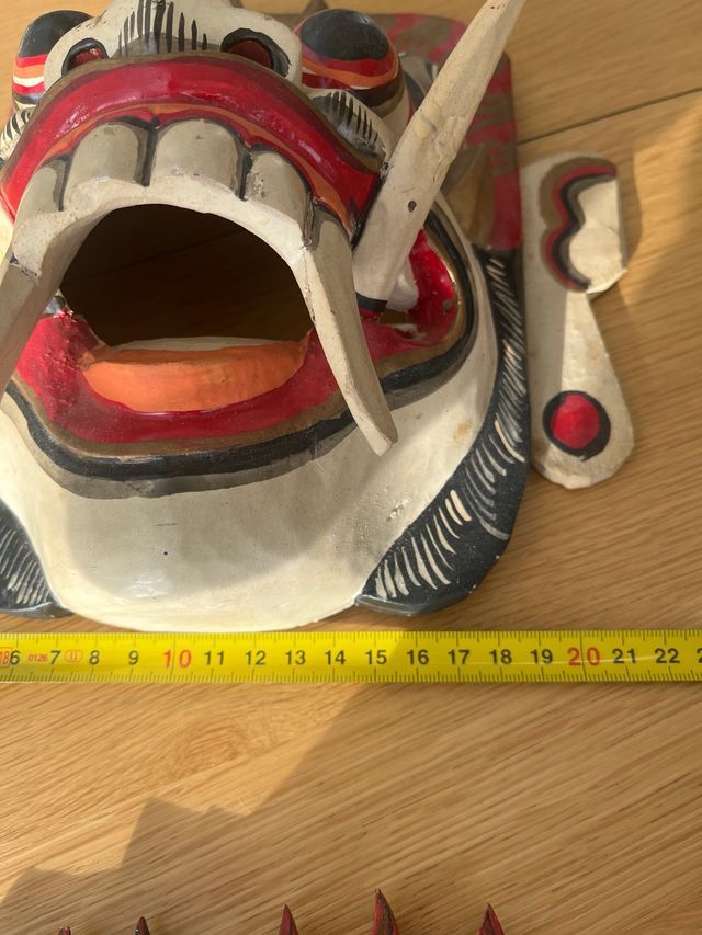 Máscaras Rangda Indonesia Bali