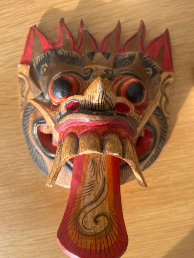 Máscaras Rangda Indonesia Bali