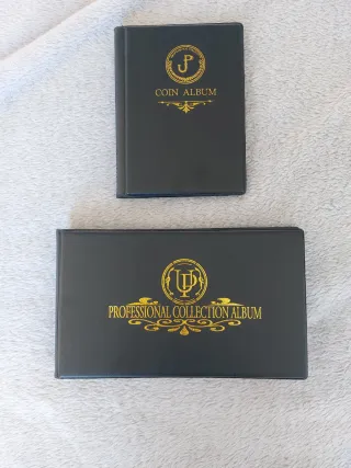 Álbum para 20 o 40 Billetes. Album para 60 Monedas