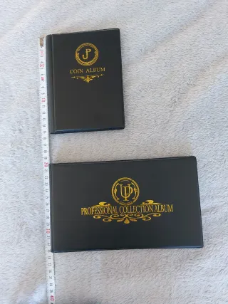 Álbum para 20 o 40 Billetes. Album para 60 Monedas