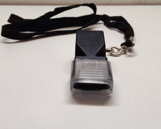 Fischietto Tipo FOX 40 Nero Cordino NUOVO