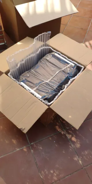 Baúl aluminio moto nuevo 2 cascos