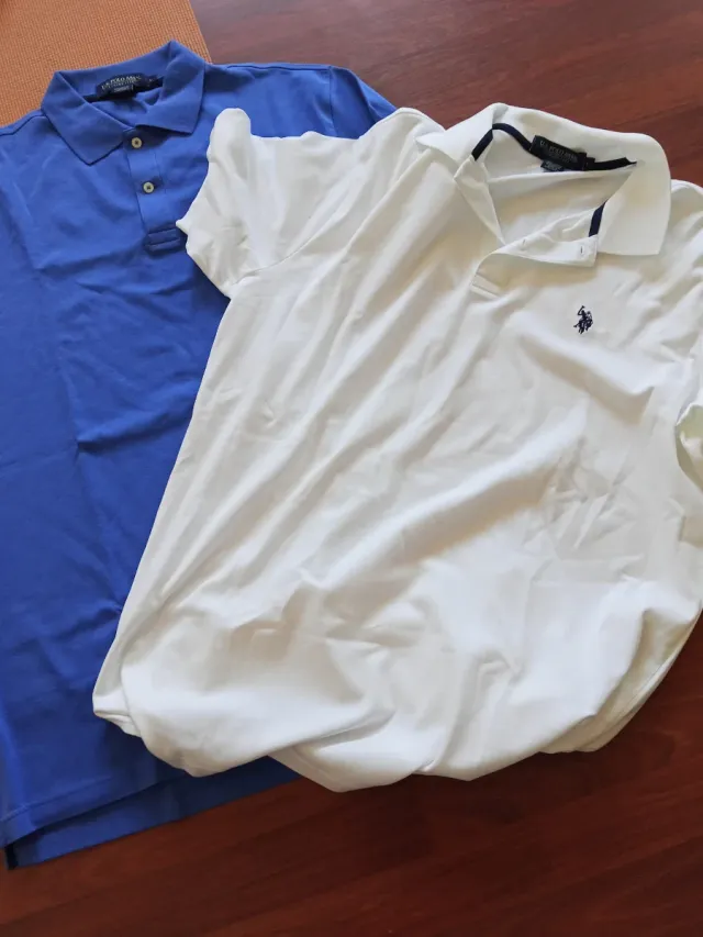 Polos Polo Ralph Lauren (Azul y Blanco)