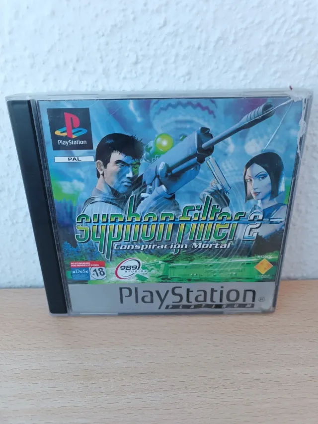 PlayStation 1 Syphon Filter 2: Conspiración Mortal