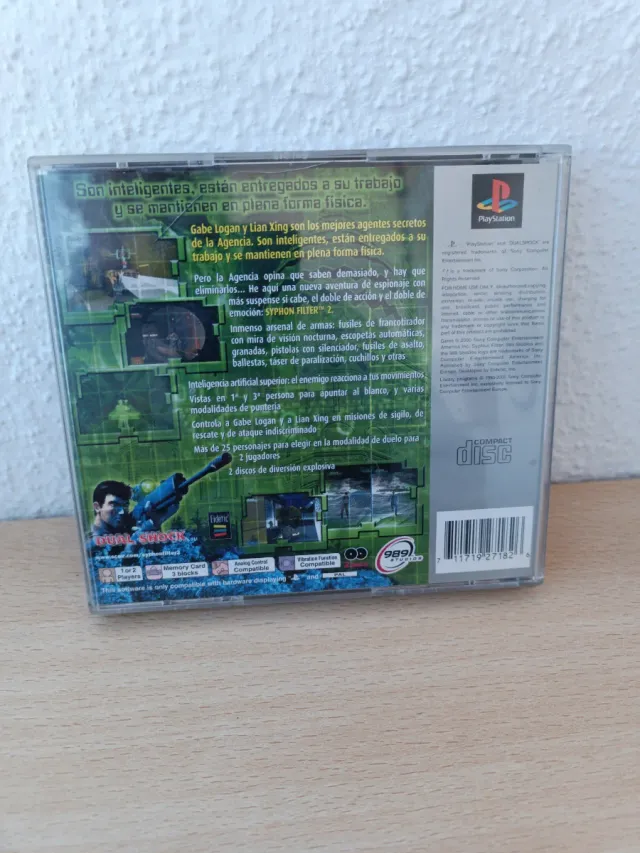 PlayStation 1 Syphon Filter 2: Conspiración Mortal