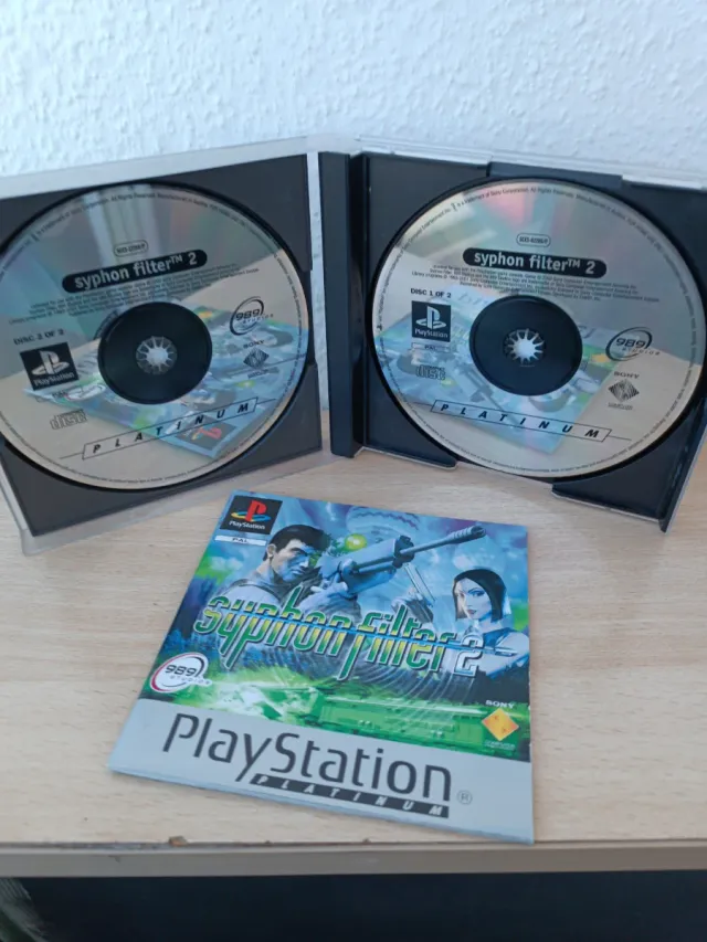 PlayStation 1 Syphon Filter 2: Conspiración Mortal