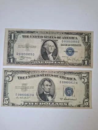 Antiguos dolares ATEOS con REGALO.