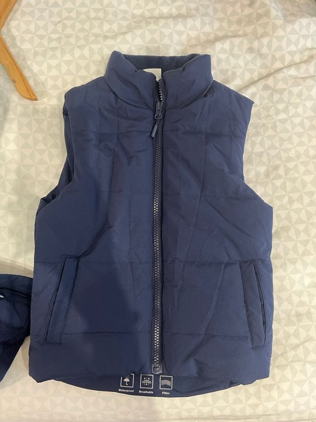 Abrigo niño 4 años 2 piezas chaleco