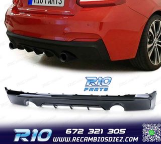 DIFUSOR BMW F22 F23 13- LOOK M PERFORMANCE NEGRO BRILLO