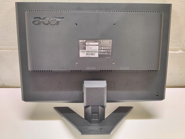 Monitor ACER 19 Pollici VGA LCD Cavi Display HD