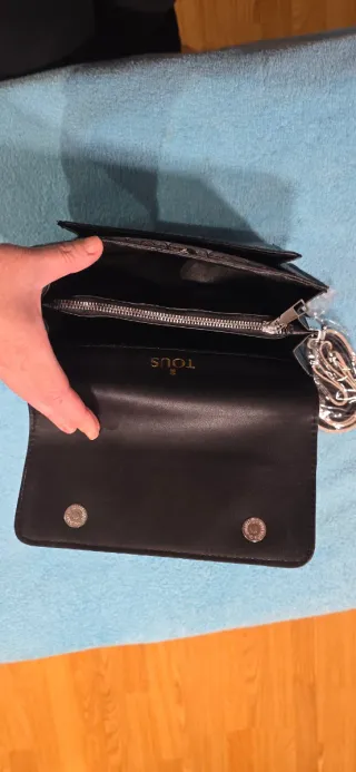 Bolso Tous Negro y Gris Nuevo