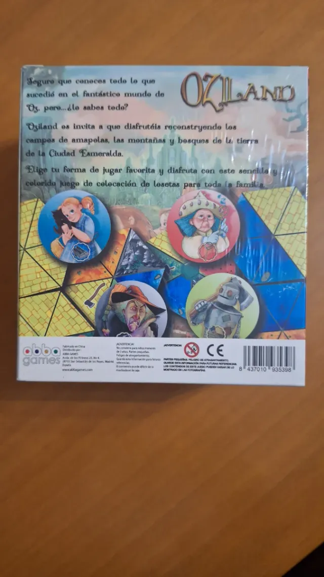 Juego de mesa Oziland (Nuevo)