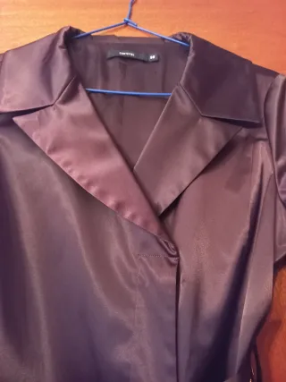 Gabardina marrón Talla 38