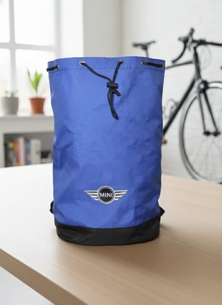 Mochila Mini Azul y Negra