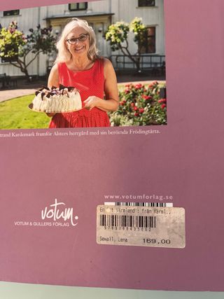 Libro de resposteria “En bit Värmland”