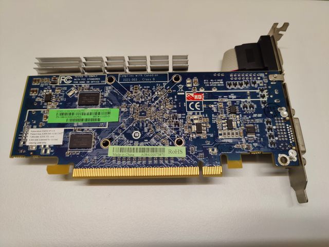 Scheda Video SAPPHIRE ATI HD3450 1GB DDR2 VGA DVI