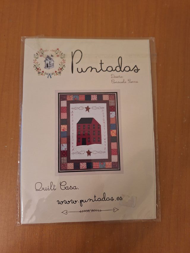 Patrón Patchwork Casa Puntadas.