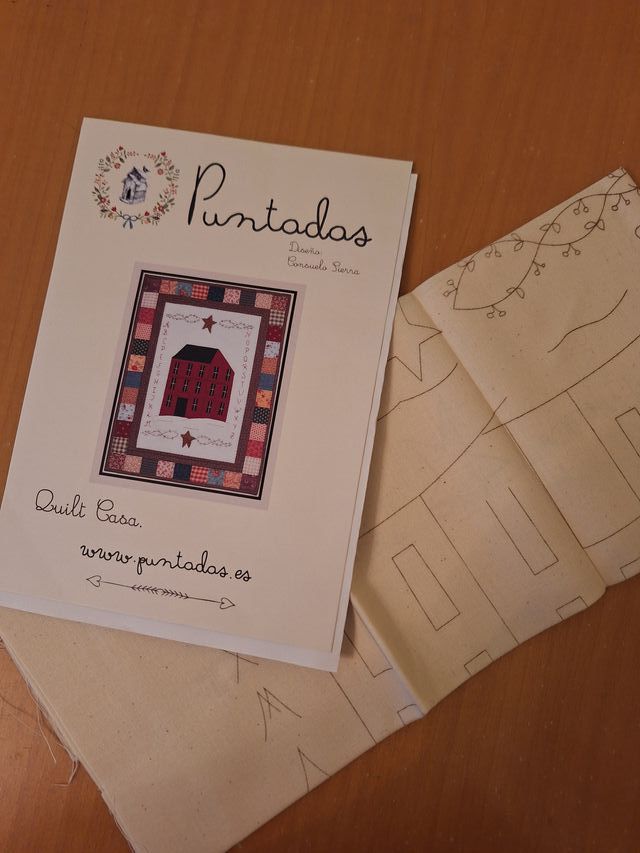 Patrón Patchwork Casa Puntadas.