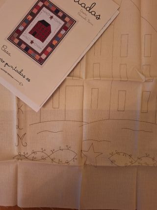 Patrón Patchwork Casa Puntadas.