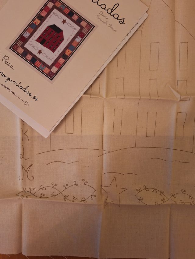 Patrón Patchwork Casa Puntadas.