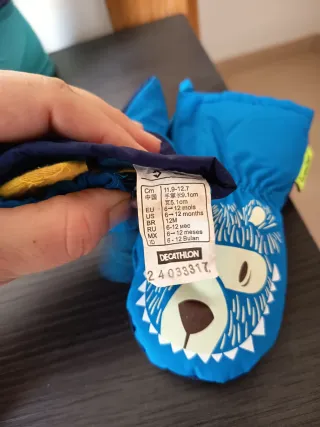 Conjunto Nieve: Botas, Gorro y Guantes