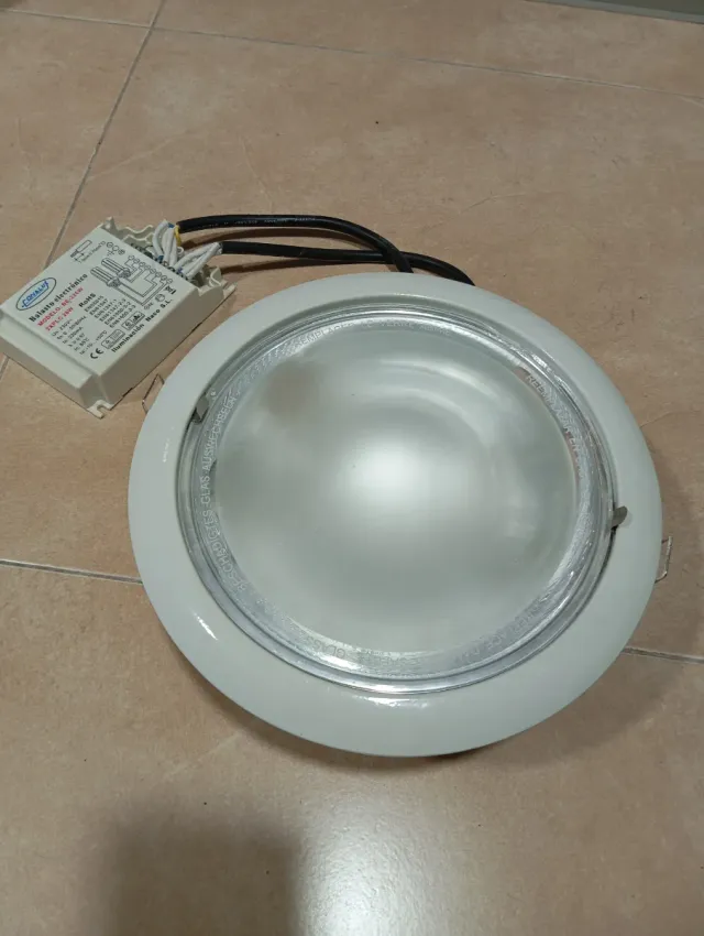 Lote 2 Plafones Redondos Bajo Consumo
