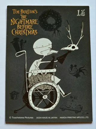 Carta Pesadilla Antes de Navidad: Científico Malvad