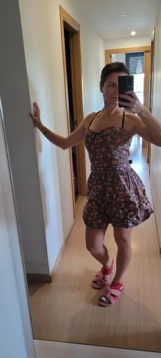 Vestido corto Sfera floral